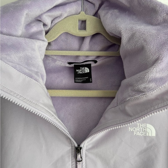 New The North Face Shelbe Raschel Bomber Jacket WindWall Winter Coat Lavender M - Picture 4 of 7